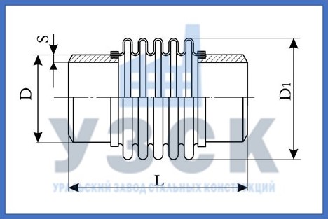 Чертёж компенсатора ОПН в Краснодаре