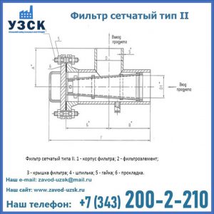 Фильтр сетчатый ФС по Т-ММ-11-2003 в Краснодаре