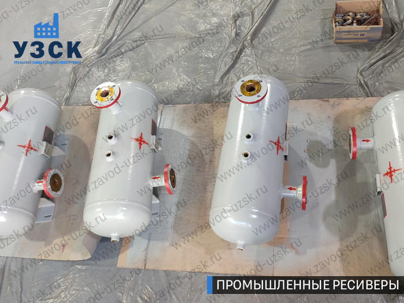 фотография емкостных ресиверов газа Краснодар