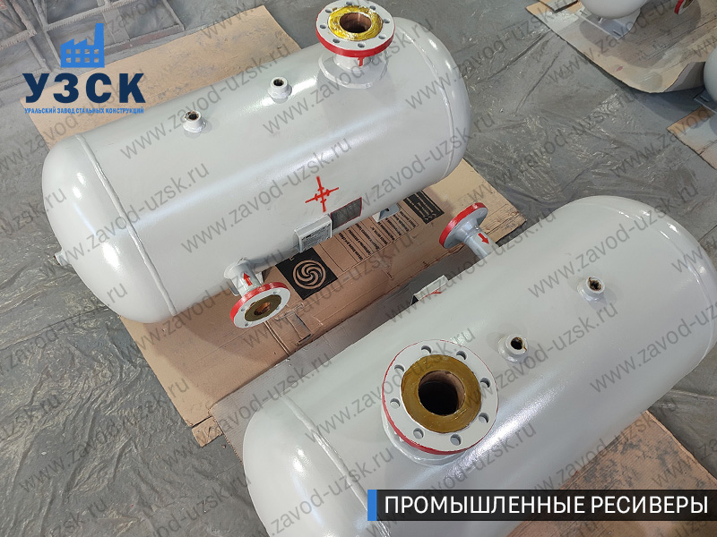 фотография промышленных ресиверовдля газа Краснодар